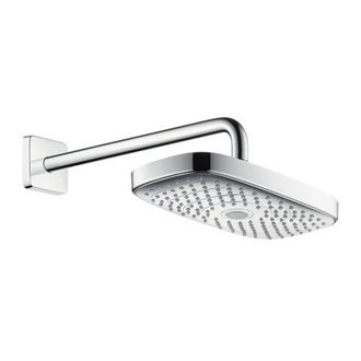 Верхний душ Hansgrohe Raindance Select E 300 2jet (хром/белый) (27385400) фото 1 Aquada.com.ua