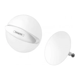 Зовнішня частина набору для зливу і переливу Hansgrohe Flexaplus (58185700)