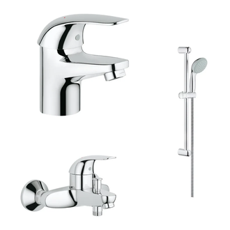 GROHE Набор смесителей Euroeco (124428) фото 1 Aquada.com.ua