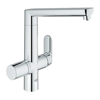Смеситель для кухни, однорычажный, с дополнительной лейкой Grohe K7 (31354001) фото 1 Aquada.com.ua