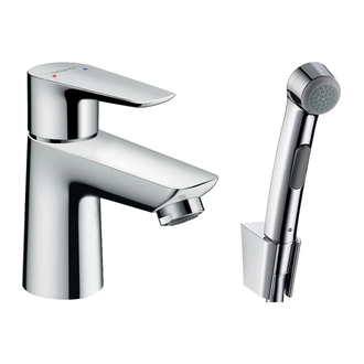 HANSGROHE Набор для биде, со сливным клапаном Push-Open, хром Talis E (71729000) фото 1 Aquada.com.ua