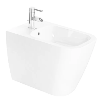 Биде напольное DURAVIT HAPPY D.2 570х 365х400 (2267100000) фото 1 Aquada.com.ua