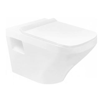 Унитаз подвесной Rimless (безободковый) Duravit DuraStyle с сиденьем Soft Close (2538090000+0063790000+0065000000) фото 1 Aquada.com.ua