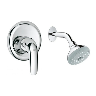 GROHE Набiр для душу EUROECO 2 в 1, (26000004) фото 1 Aquada.com.ua