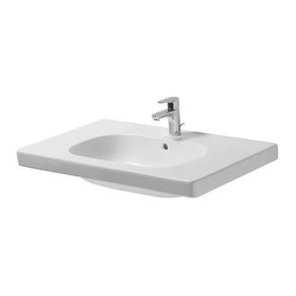 DURAVIT D-CODE умывальник 85*48см, мебельный (03428500002) фото 1 Aquada.com.ua