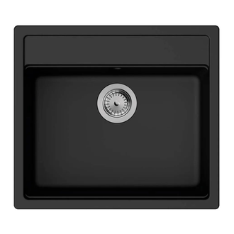 Мийка для кухні Hansgrohe S52 S520-F510, чорний графіт 43359170