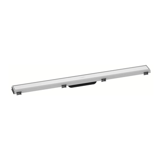 Трап для душа 90 см Hansgrohe RainDrain Match, белый матовый (56040700) фото 1 Aquada.com.ua