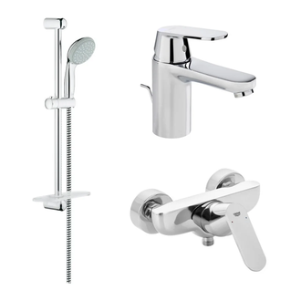 GROHE Набiр змiшувачiв Eurosmart Cosmopolitan 3 в 1, для душу (126114S) фото 1 Aquada.com.ua