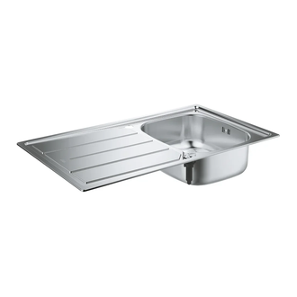 Grohe Мийка для кухні 860 x 500 мм з ексцентриком, 1 чаша (31552SD0)