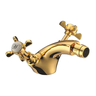 Смеситель для биде Imprese Cuthna (цвет - zlato) (40280zlato) фото 1 Aquada.com.ua