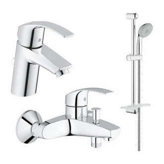 Набір змішувачів для ванни 3 в 1 Eurosmart (123238), Grohe