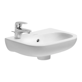 Раковина Duravit D-Code 36х27 см (отв. для смесителя справа) (07053600082) фото 1 Aquada.com.ua