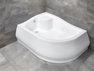 Radaway Korfu E Душовий піддон, 100x80 см, лівий (4E81400-03L)