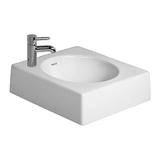 Раковина на столешницу Duravit Architec, с отверстием для смесителя слева (0320450009) фото 1 Aquada.com.ua