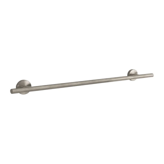 Полотенцедержатель 763 мм Hansgrohe Logis (цвет - шлиф. никель) (40516820) фото 1 Aquada.com.ua