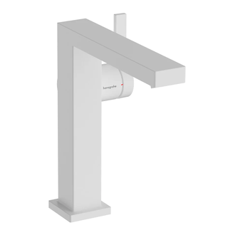 HANSGROHE Tecturis E Змішувач для раковини, білий матовий (73040700)