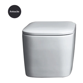 Унітаз підвісний Nic Design Semplice, антрацит (003699013)