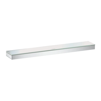 Полочка для душа Hansgrohe Rainfinity Shelf 500 (цвет - хром) (26844000) фото 1 Aquada.com.ua