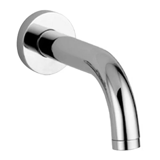 Излив для ванны Paffoni Quattro (цвет - хром), 245 мм (ZBOC056CR) фото 1 Aquada.com.ua