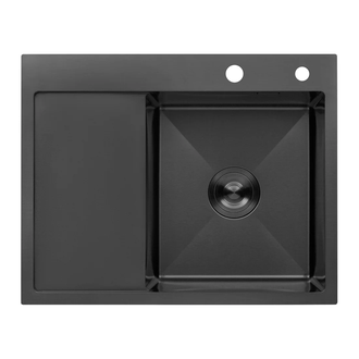 Kroner Schwarze 6350RHM мийка, графітова (CV031323)