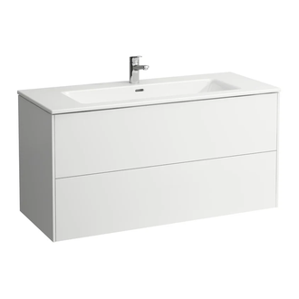 Тумба с умывальником 120 см Laufen Pro S, белый глянцевый (H8649632611041) фото 1 Aquada.com.ua