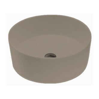 Nic-Design Умивальник на стільницю Nic Design Ovvio 45х16 см, Sabbia matt (001449051)